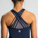 Crossback Tank Top - Navy