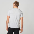 Luxe Classic V-Neck T-Shirt - Grey Marl - S - Grey Marl