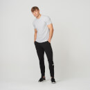 Luxe Classic V-Neck T-Shirt - Grey Marl - S - Grey Marl