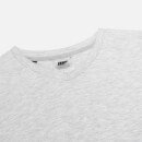 Luxe Classic V-Neck T-Shirt - Grey Marl - S - Grey Marl