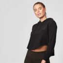 Cropped Logo Hoodie