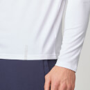 Luxe Classic Long Sleeve Crew - XXL - Weiß