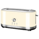 KitchenAid 5KMT4116BAC Manual Control 4 Slice Toaster - Almond Cream