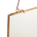 Nkuku Kiko Brass Mirror - Brass