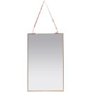 Nkuku Kiko Brass Mirror - Brass