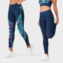 Mallas Reversibles Tropical - XS - Tropical/Navy