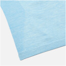シームレス シェイプ クロップトップス - L - Light Blue Marl