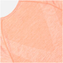 Shape Seamless Crop Top - XL - Light Coral Marl