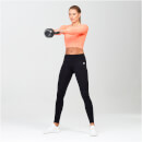 Shape Seamless Crop Top - XL - Light Coral Marl