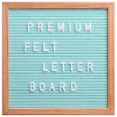 Square Premium Felt Letter Board - Mint Green
