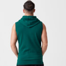 Tru-Fit Sleeveless Hoodie - XS - Dark Green