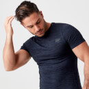 Sculpt Seamless T-Shirt - Green - S - Navy