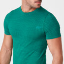 Nahtloses Sculpt T-Shirt - S - Grün