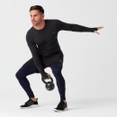 Sculpt Seamless Long Sleeve T-Shirt - S - Črna