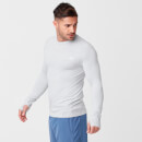 Sculpt Seamless Long Sleeve T-Shirt - XXL - Silver