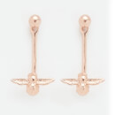 Olivia Burton Women's Moulded Bee Earrings - Rose Gold