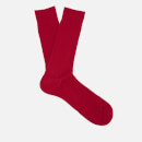Pantherella Men's Danvers Classic Cotton Socks - Scarlett