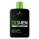 Schwarzkopf Professional 3D Men Hair and Body Shampoo