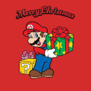 Nintendo Super Mario Mario Merry Christmas Red T-Shirt