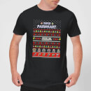 Nintendo Mario Kart Christmas Here We Go Black T-Shirt