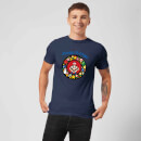 Nintendo Super Mario Mario Happy Holidays Navy T-Shirt