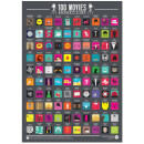 100 Movies Bucket List Poster