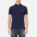 Polo Ralph Lauren Men's Slim Fit Short Sleeved Polo Shirt - Newport Navy