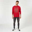 Nintendo Super Mario Happy Holidays The Good Guys Red Christmas Sweatshirt