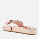 Dune Women's Fenela Leather Slide Sandals - Rose Gold