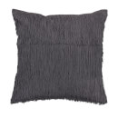 Bloomingville Fringe Detail Cushion - Grey
