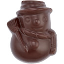Bonhommes de neige en chocolat protéinés