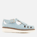 Grenson Women's Ethel Suede Flats - Santorini