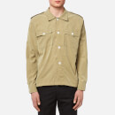 Our Legacy Men's Casual Military Shirt - Sand Tech Cupro