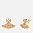 Vivienne Westwood Women's Minnie Bas Relief Earrings - White Crystal