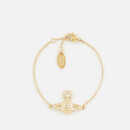 Vivienne Westwood Women's Minnie Bas Bracelet - White Crystal