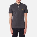 Lyle & Scott Men's Woven Collar Polo Shirt - Washed Grey