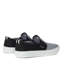 Jack & Jones Men's Rush Chambray Mix Plimsolls - Anthracite