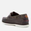 Wrangler Men's Ocean Leather Boat Shoes - Dark Brown