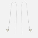 Cornelia Webb Women's Refined Pearl Chain Earrings - Silver