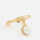 Cornelia Webb Women's Pearled Single Ring - Gold
