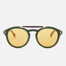 Gucci Men's Flip Top Aviator Sunglasses - Havana/Green