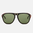 Gucci Men's Aviator Sunglasses - Green/Brown