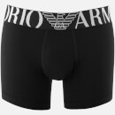 Emporio Armani Men's Stretch Cotton Boxer Shorts - Nero