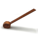 Gingko Octagon One Desk Lamp - Walnut
