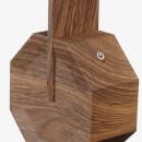 Gingko Octagon One Desk Lamp - Walnut