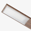 Gingko Octagon One Desk Lamp - Walnut