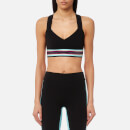 NO KA'OI Women's Ola Sports Bra with Multicoloured Band - Black