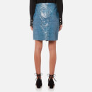 Gestuz Women's Mishael Skirt Snake Print Leather - Grenada Snake