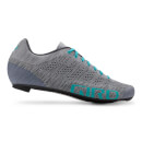 Giro Empire E70 Knit Women's Road Cycling Shoes - Grey/Glacier