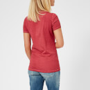 Guess Women's Los Angeles T-Shirt - Acid Deep Claret